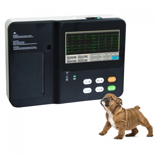 Veterinary Ecg Ruler IN-03VET Veterinary Ecg 3 Channel Electrocardiograph Handheld Portable ...