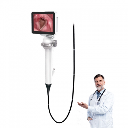 IN-VFL Disposable Flexible Digital Video Laryngoscope with 3-Inch Color ...
